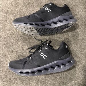 On Running Cloudsurfer Black Sneakers